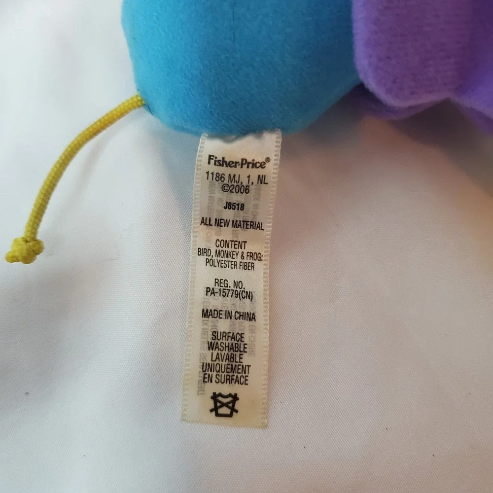 Fisher‑Price‎ Rainforest Toucan Bird Plush Hanging  Toy Replacement